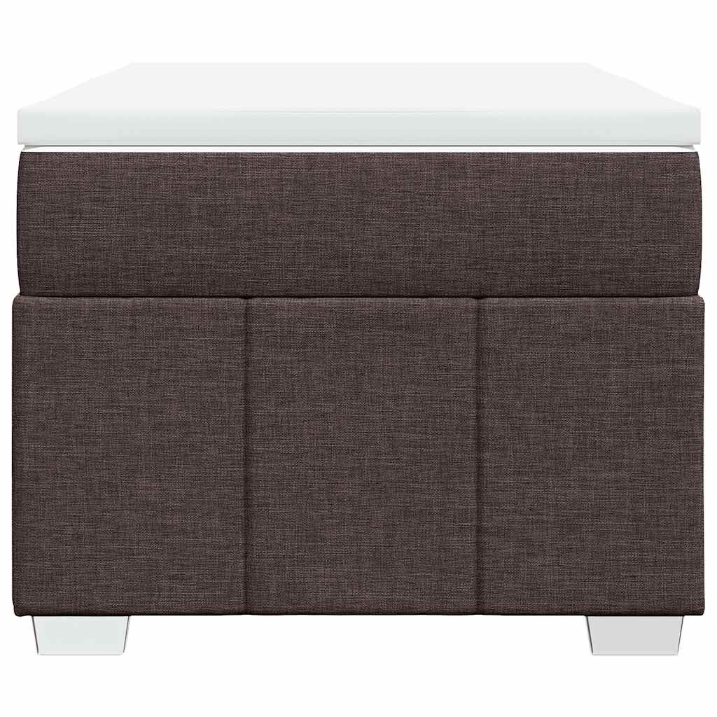 Sommier à lattes de lit avec matelas Marron foncé 100x200 cm - XIOS