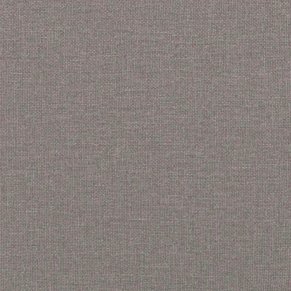 Sommier à lattes de lit avec matelas Taupe 100x200 cm Tissu - XIOS