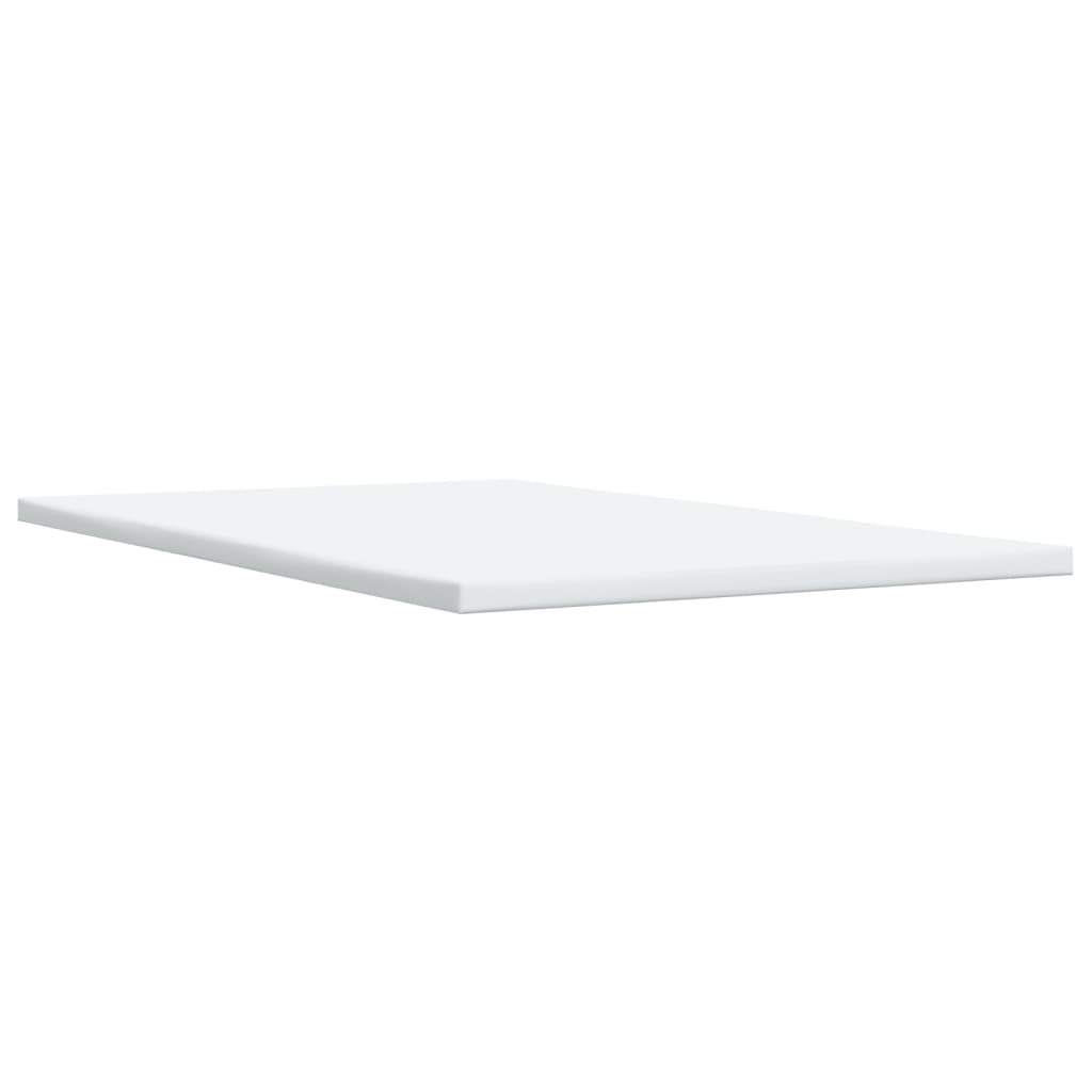 Sommier à lattes de lit et matelas gris clair 120x190 cm tissu - XIOS