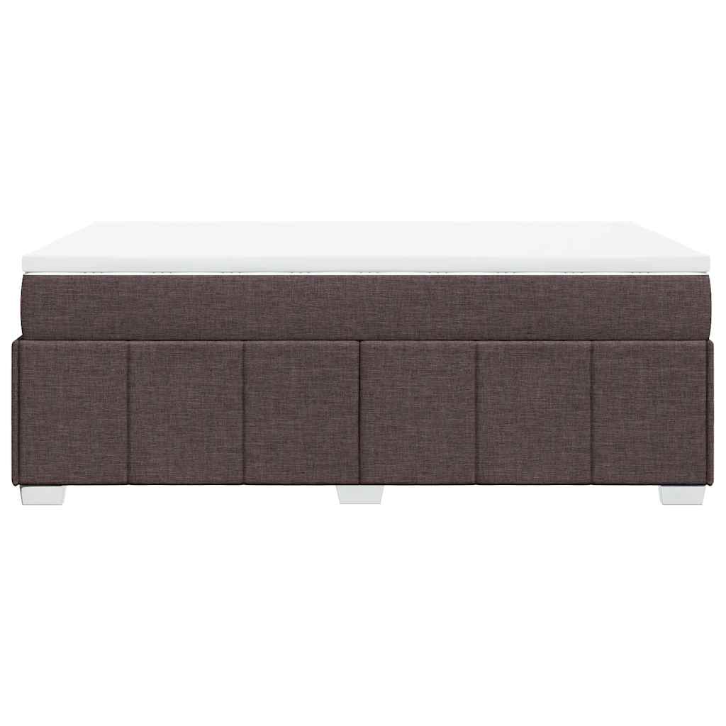 Sommier à lattes de lit avec matelas Marron foncé 120x200 cm - XIOS