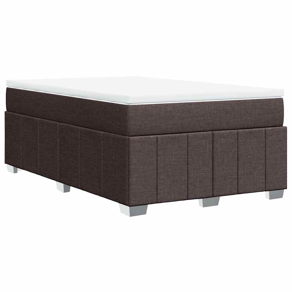Sommier à lattes de lit avec matelas Marron foncé 120x200 cm - XIOS