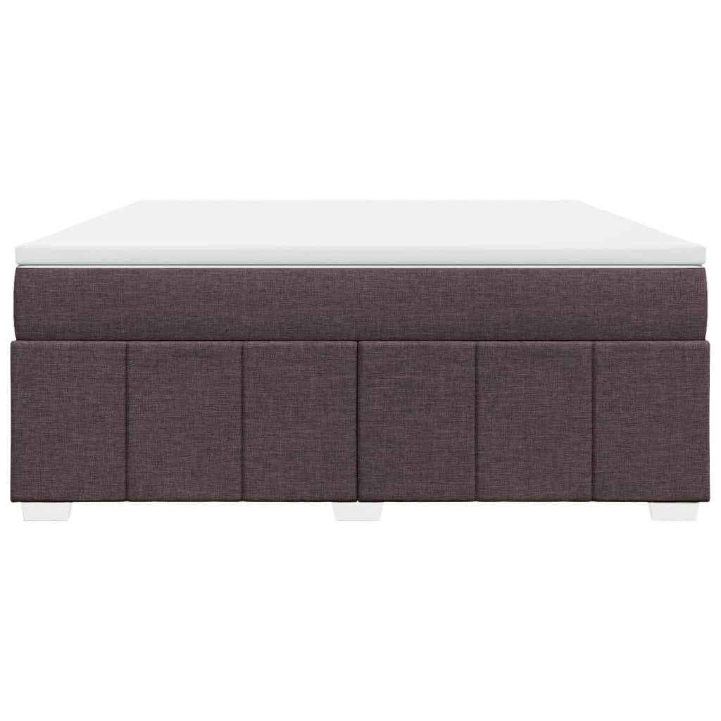 Sommier à lattes de lit avec matelas Marron foncé 180x200 cm - XIOS