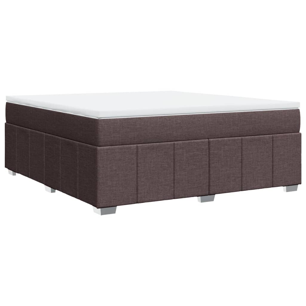 Sommier à lattes de lit avec matelas Marron foncé 180x200 cm - XIOS