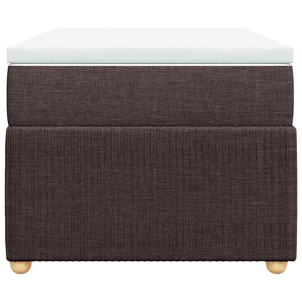 Sommier à lattes de lit avec matelas Marron foncé 80x200 cm - XIOS