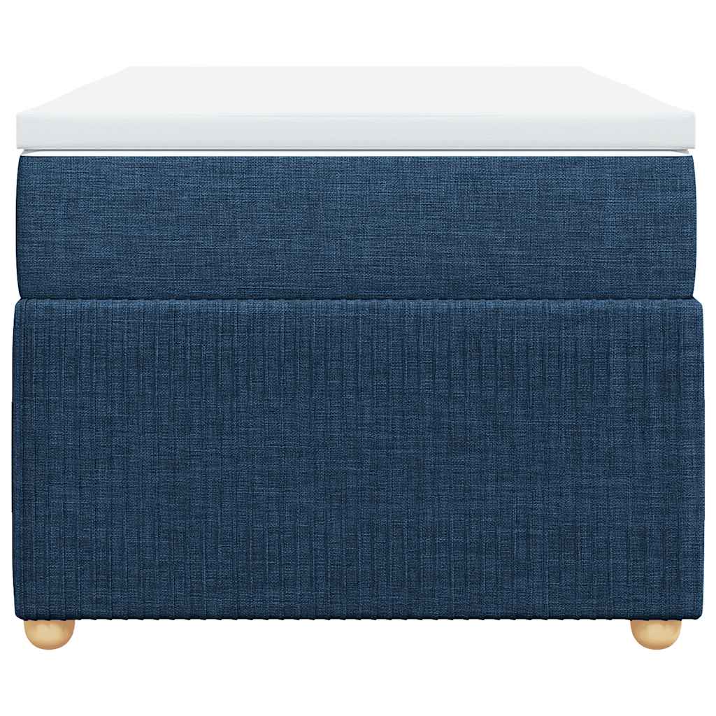 Sommier à lattes de lit avec matelas Bleu 80x200 cm Tissu - XIOS