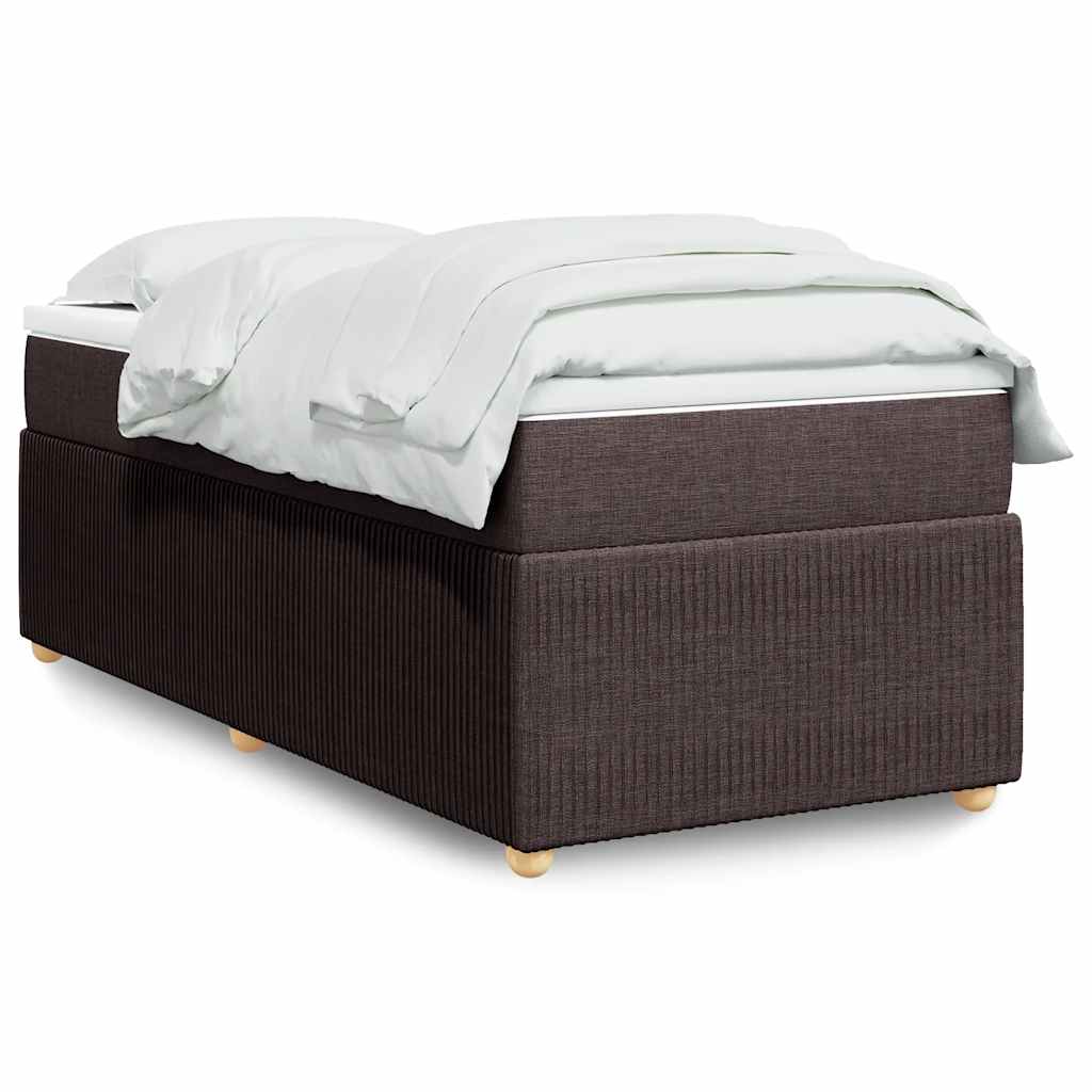 Sommier à lattes de lit avec matelas Marron foncé 90x200 cm - XIOS