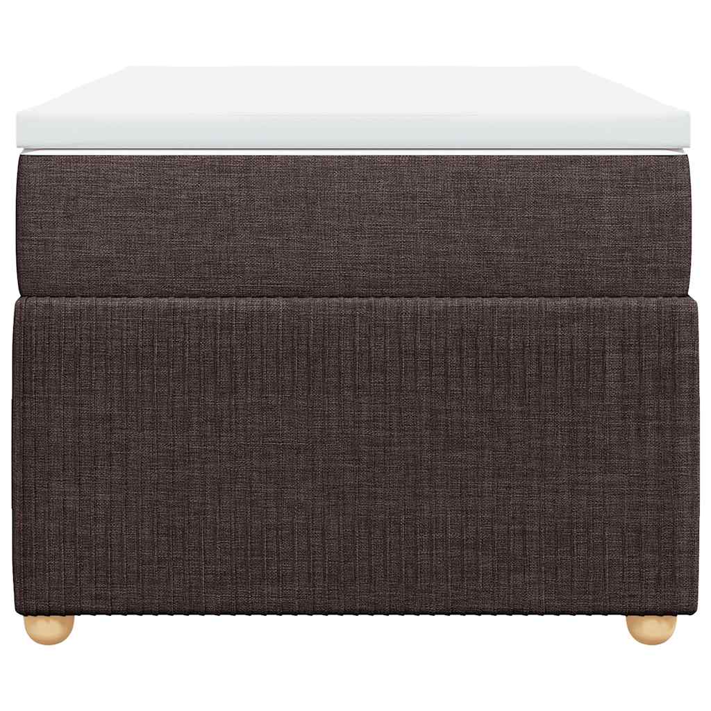 Sommier à lattes de lit avec matelas Marron foncé 100x200 cm - XIOS