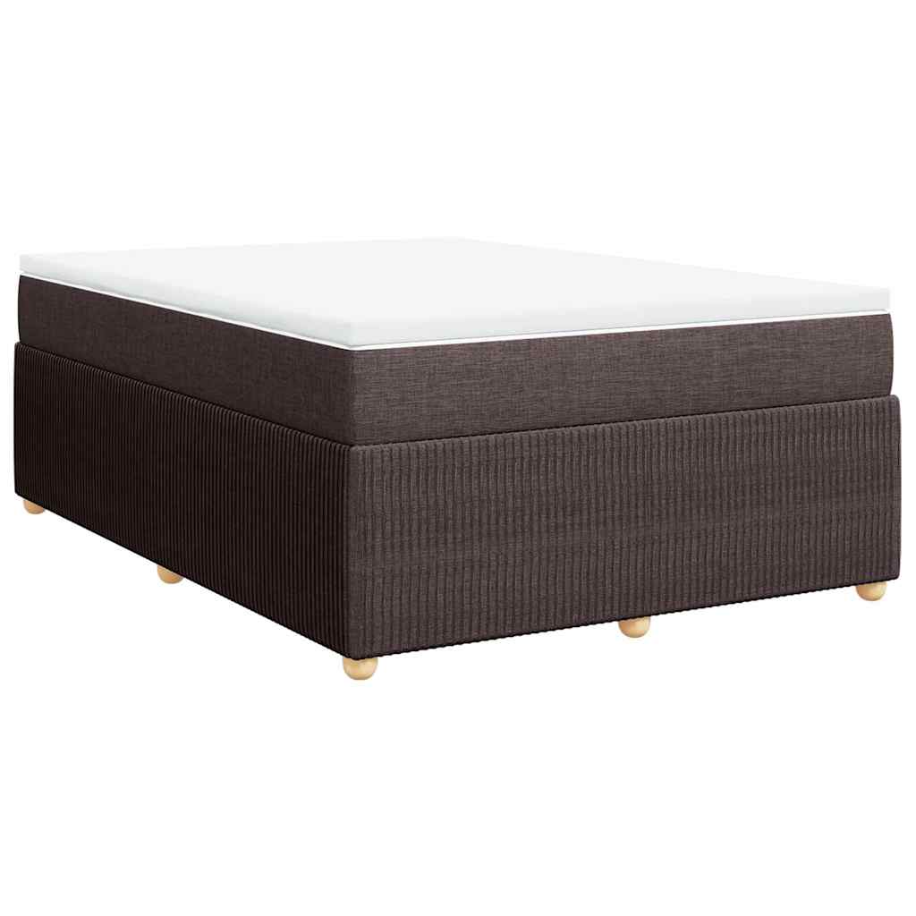 Sommier à lattes de lit avec matelas Marron foncé 160x200 cm - XIOS