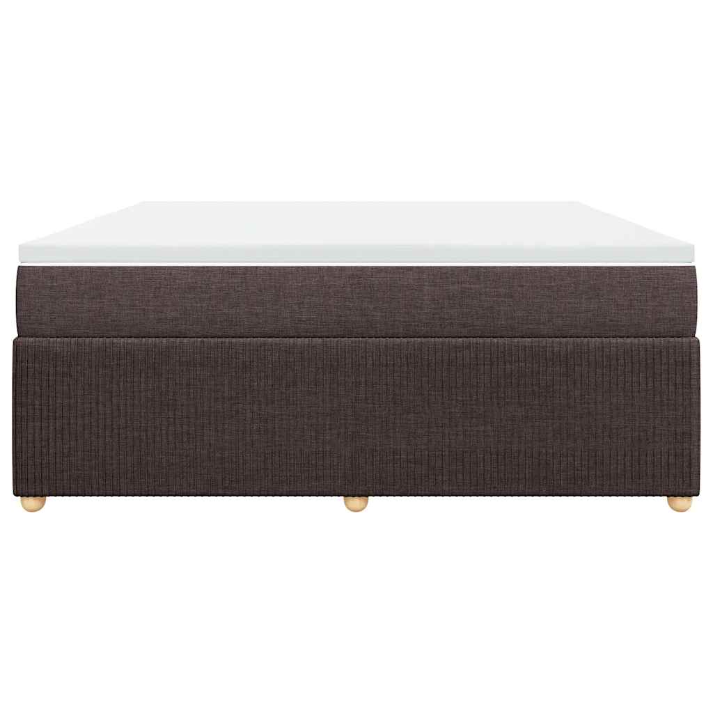Sommier à lattes de lit avec matelas Marron foncé 180x200 cm - XIOS