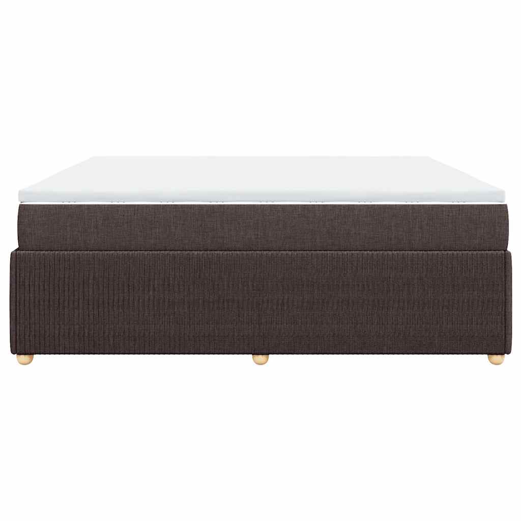 Sommier à lattes de lit avec matelas Marron foncé 180x200 cm - XIOS
