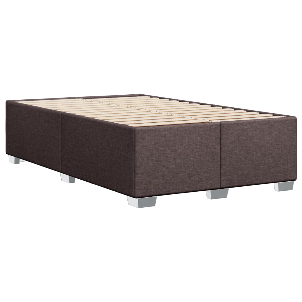 Sommier à lattes de lit avec matelas Marron foncé 120x200 cm - XIOS