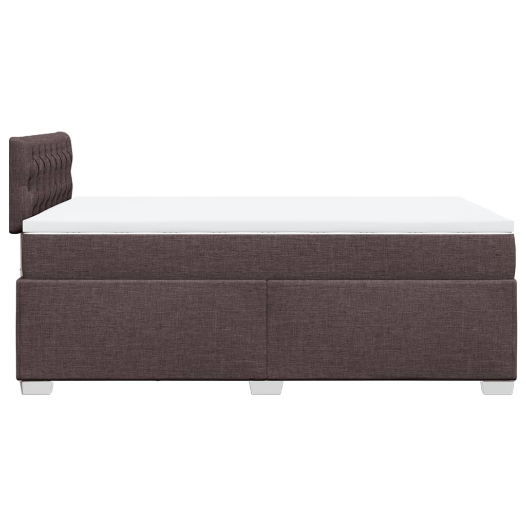 Sommier à lattes de lit avec matelas Marron foncé 120x200 cm - XIOS