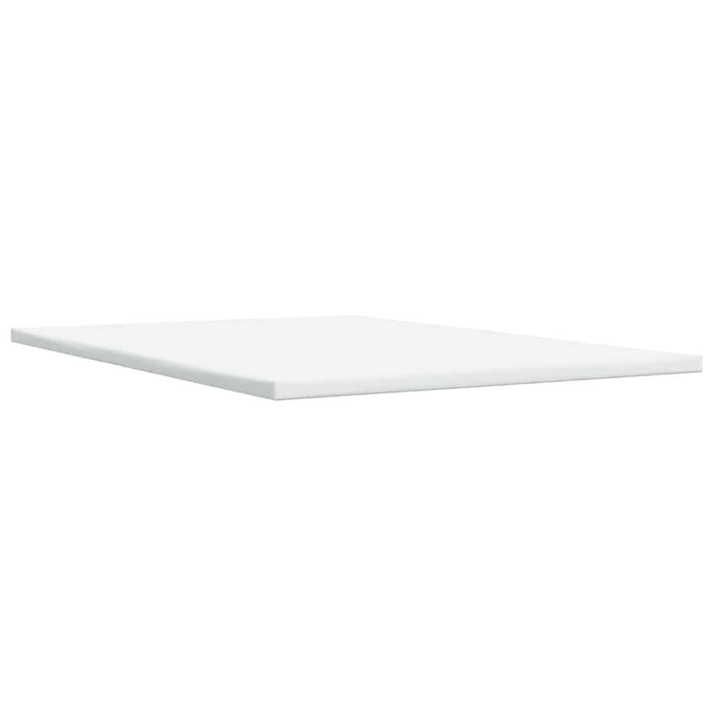Sommier à lattes de lit avec matelas Bleu 140x190 cm Tissu - XIOS