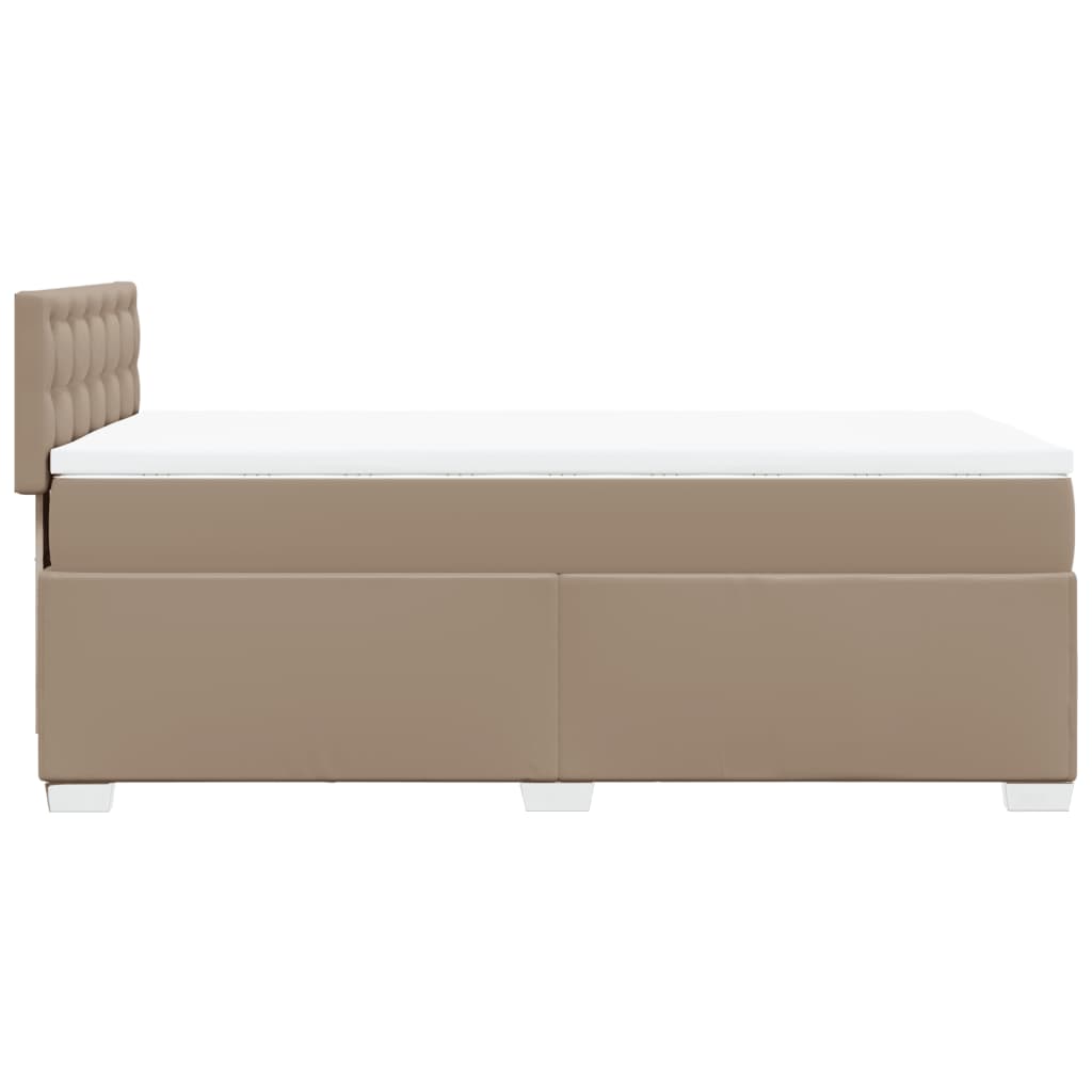 Sommier à lattes de lit avec matelas Cappuccino 90x200 cm - XIOS