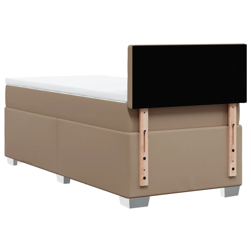 Sommier à lattes de lit avec matelas Cappuccino 100x200 cm - XIOS