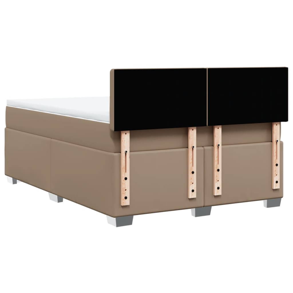 Sommier à lattes de lit avec matelas Cappuccino 140x190 cm - XIOS