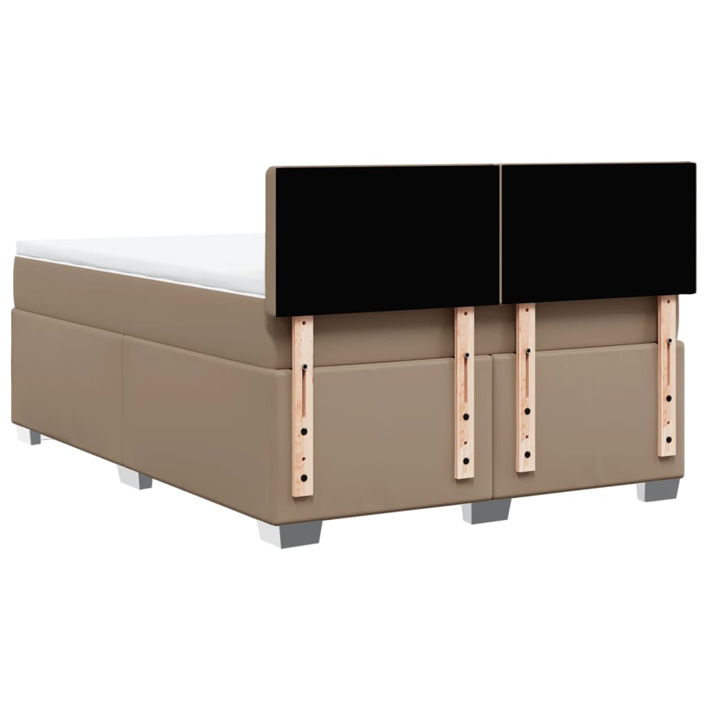 Sommier à lattes de lit avec matelas Cappuccino 140x200 cm - XIOS
