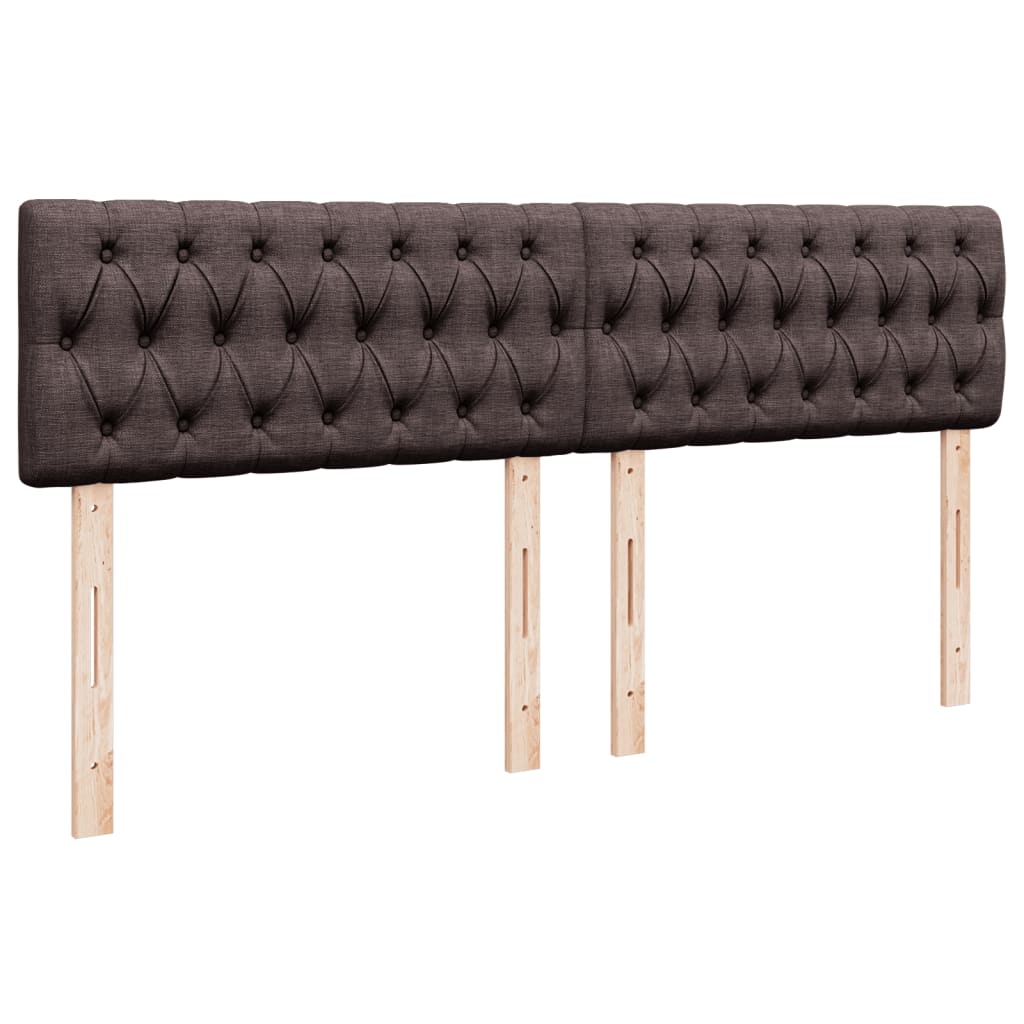Sommier à lattes de lit avec matelas Marron foncé 180x200 cm - XIOS