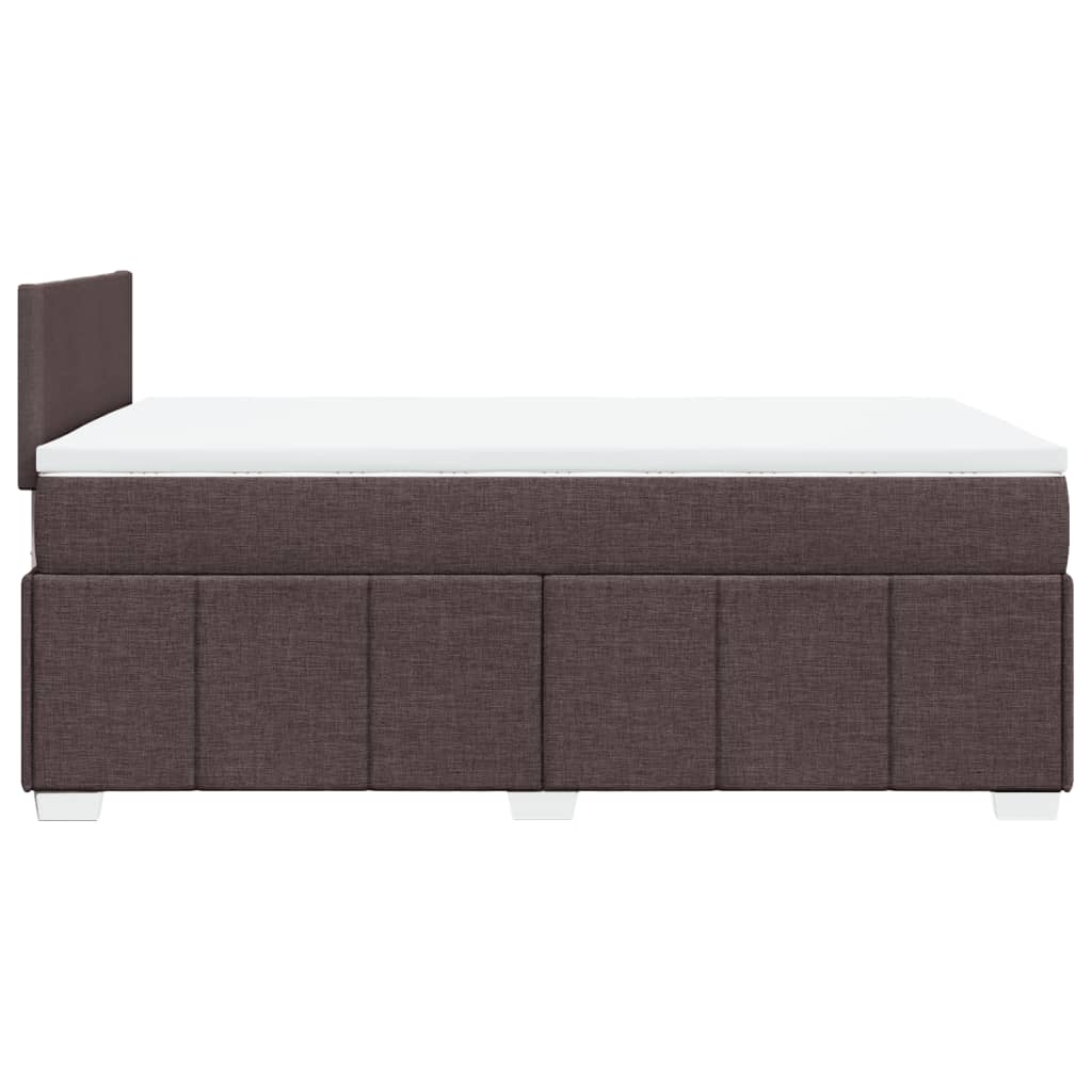 Sommier à lattes de lit avec matelas Marron foncé 120x200 cm - XIOS