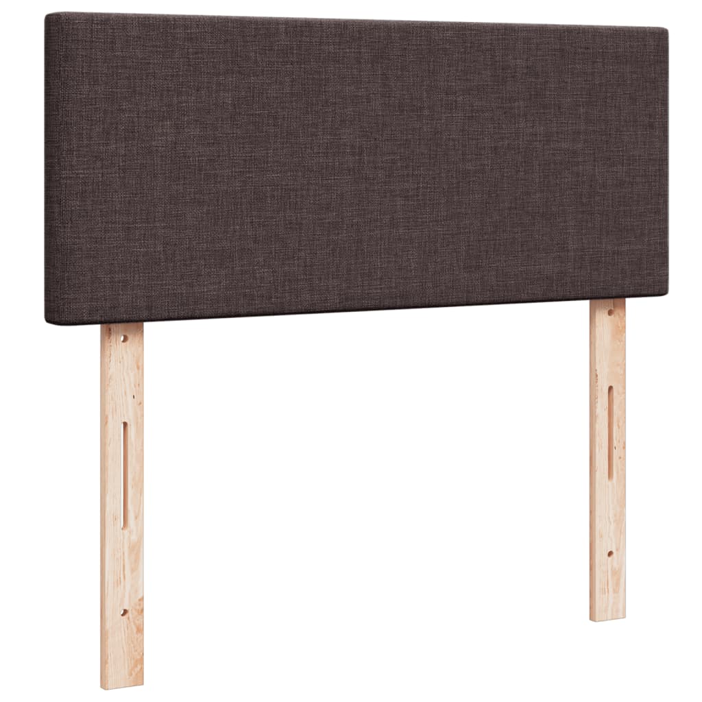 Sommier à lattes de lit avec matelas Marron foncé 120x200 cm - XIOS