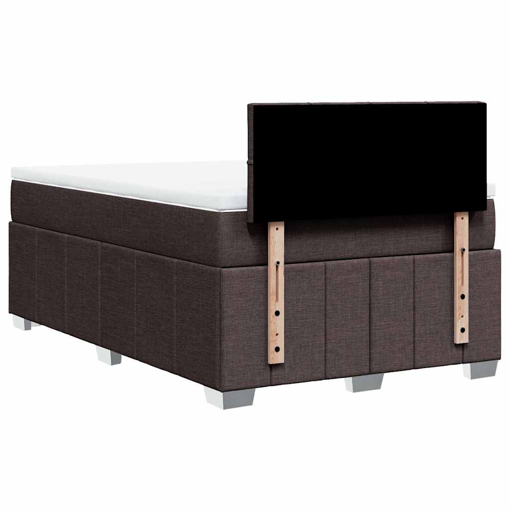 Sommier à lattes de lit avec matelas Marron foncé 120x200 cm - XIOS