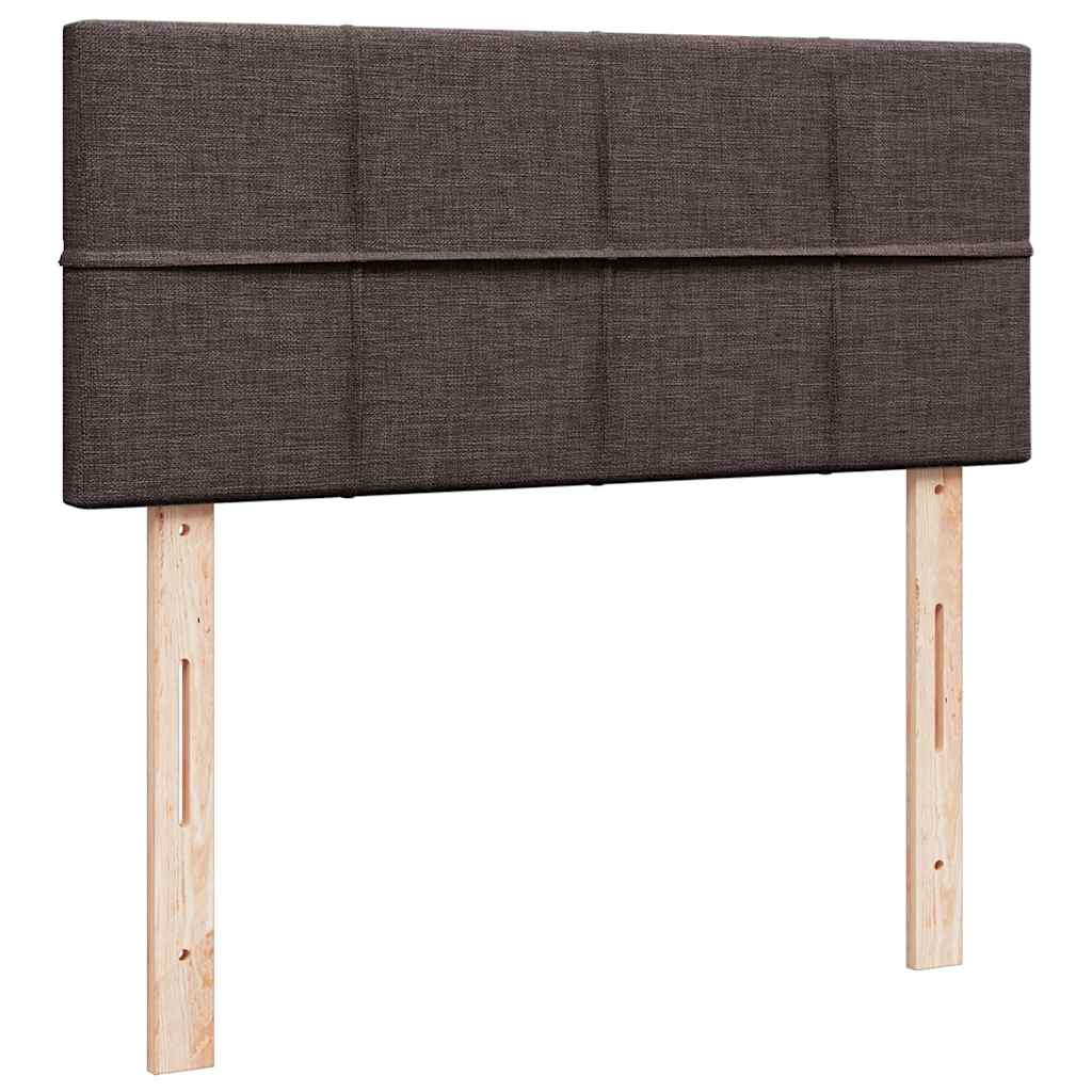 Sommier à lattes de lit avec matelas Marron foncé 120x200 cm - XIOS