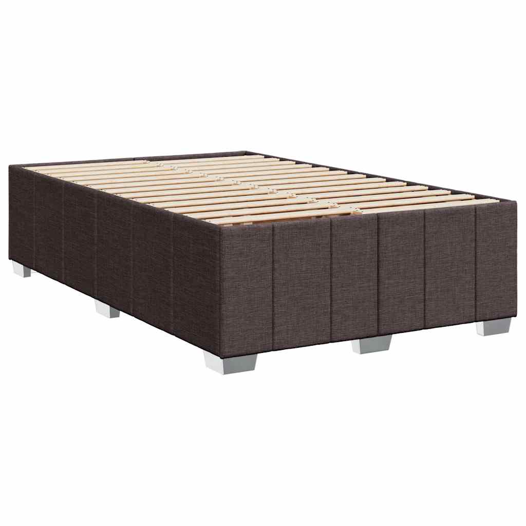 Sommier à lattes de lit avec matelas Marron foncé 120x200 cm - XIOS