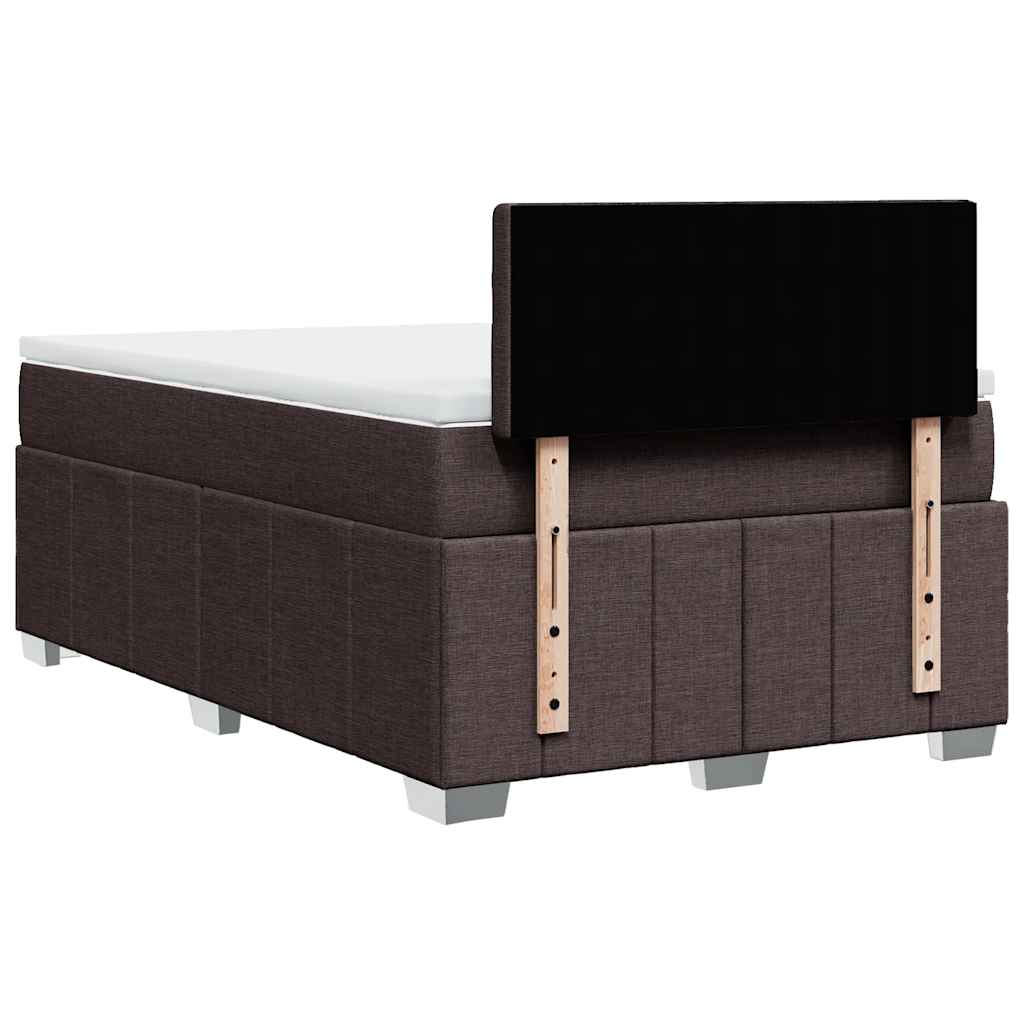 Sommier à lattes de lit avec matelas Marron foncé 120x200 cm - XIOS