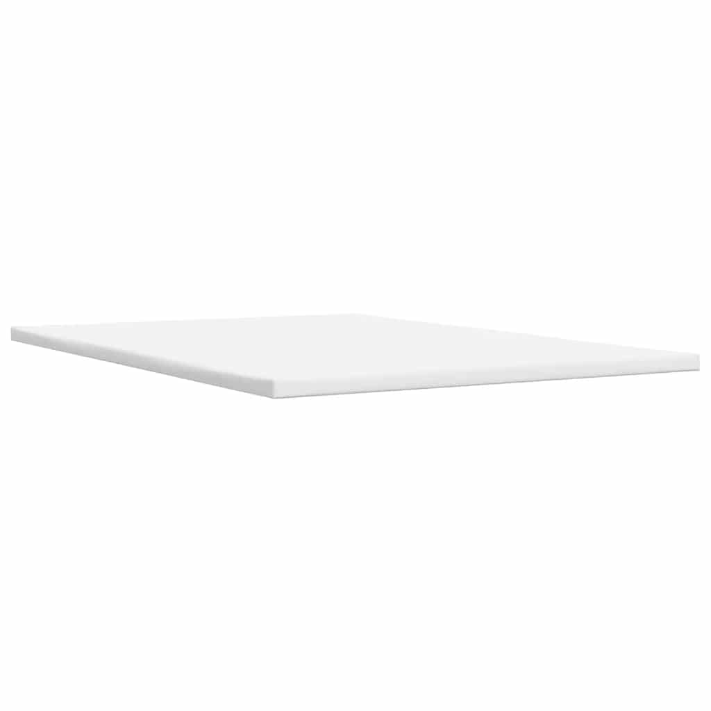 Sommier à lattes de lit avec matelas Crème 140x190 cm Tissu - XIOS