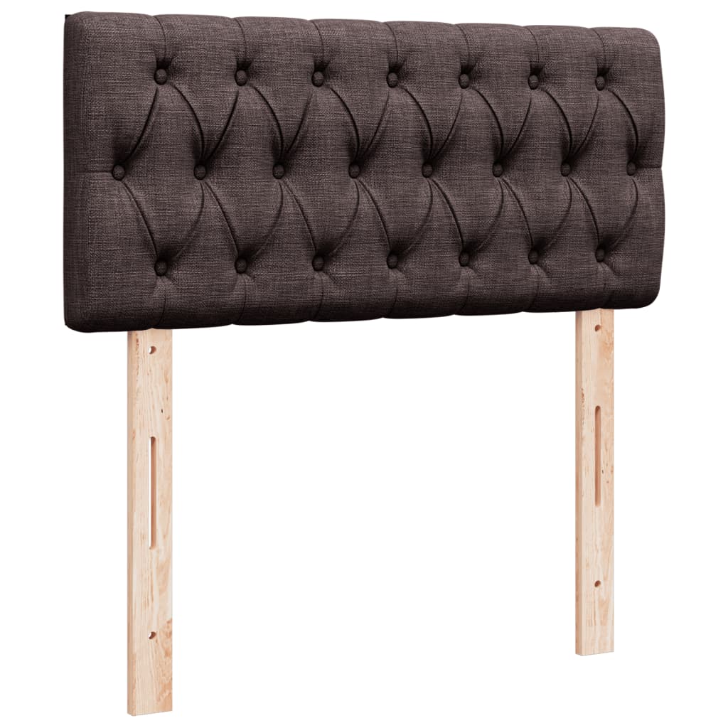 Sommier à lattes de lit avec matelas Marron foncé 90x200 cm - XIOS