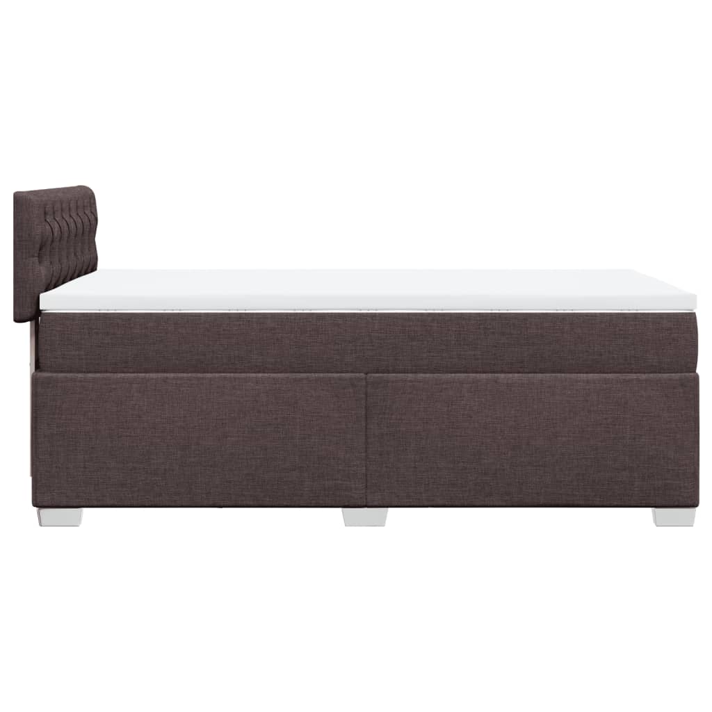 Sommier à lattes de lit avec matelas Marron foncé 90x200 cm - XIOS
