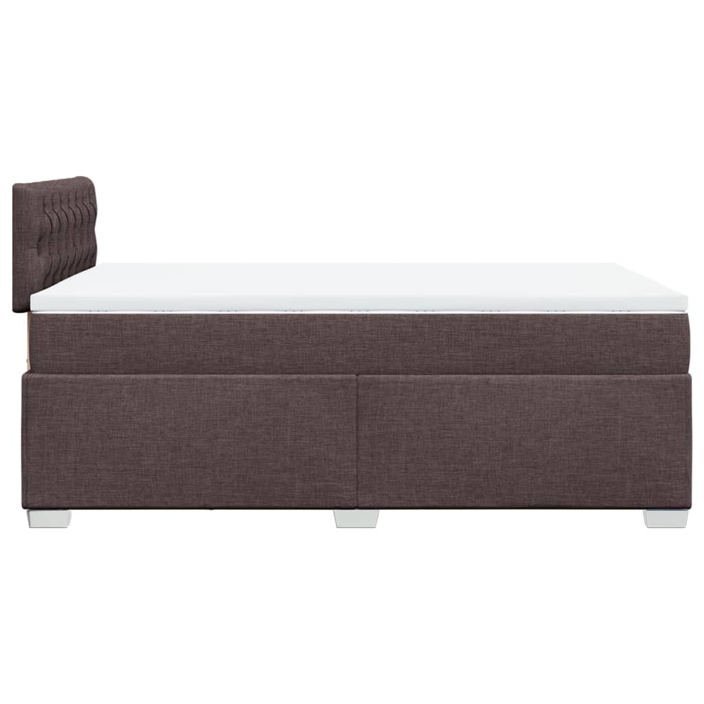 Sommier à lattes de lit avec matelas Marron foncé 120x200 cm - XIOS