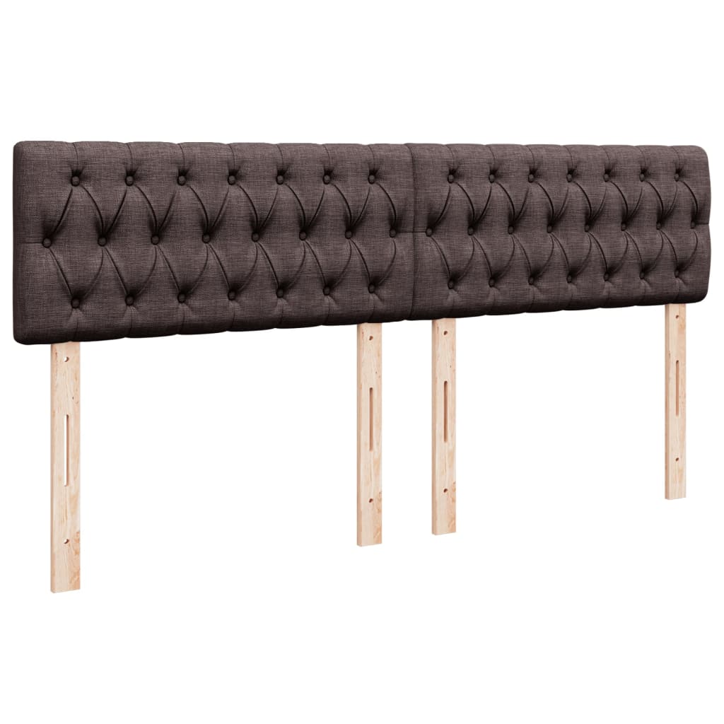 Sommier à lattes de lit avec matelas Marron foncé 180x200 cm - XIOS