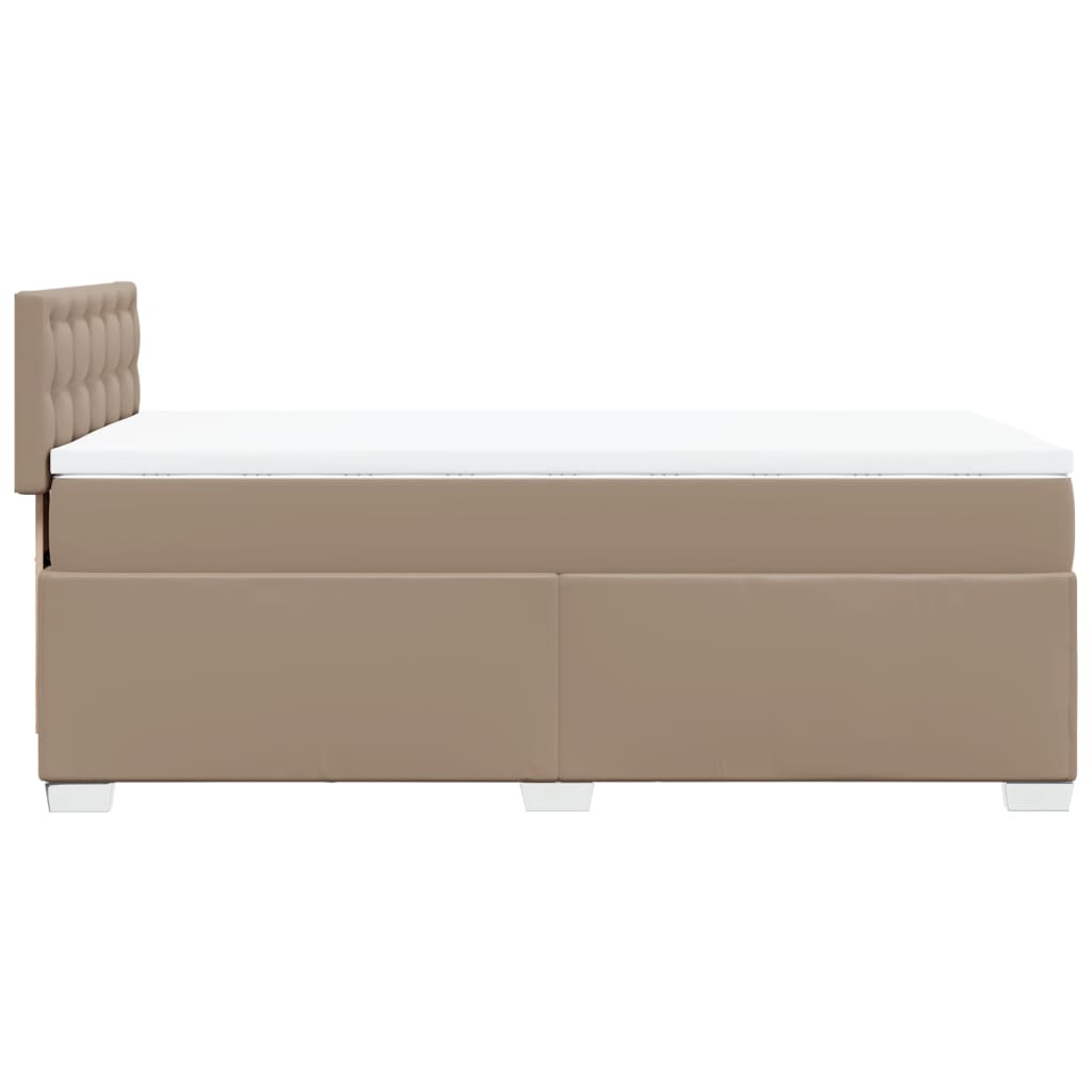 Sommier à lattes de lit avec matelas Cappuccino 100x200 cm - XIOS