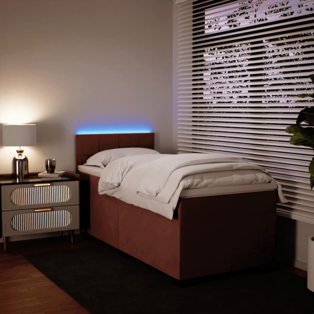 Sommier à lattes de lit et matelas Rose 80x200 cm Velours - XIOS