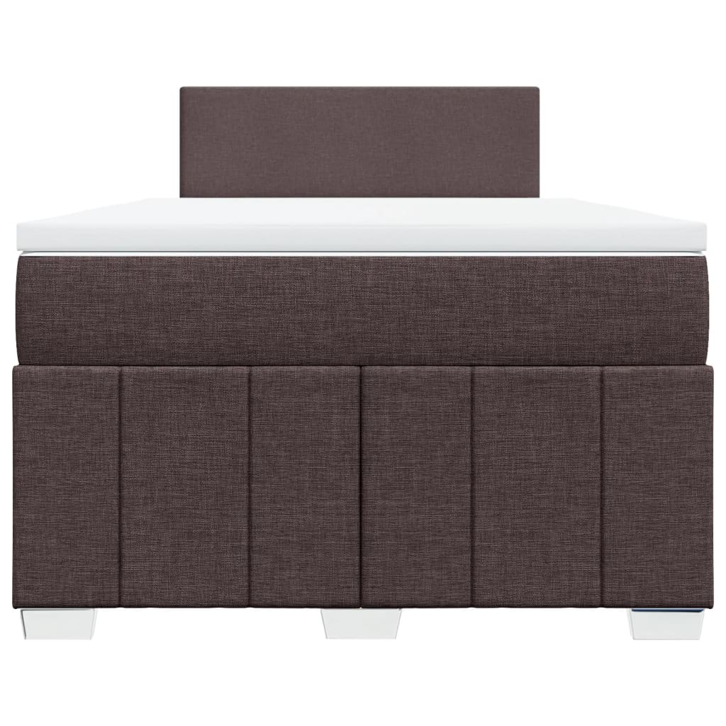 Sommier à lattes de lit avec matelas Marron foncé 120x200 cm - XIOS