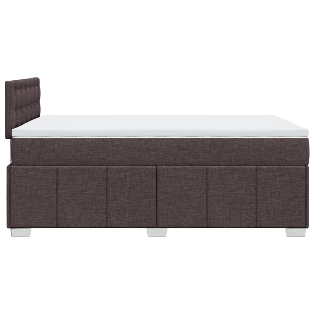 Sommier à lattes de lit avec matelas Marron foncé 120x200 cm - XIOS