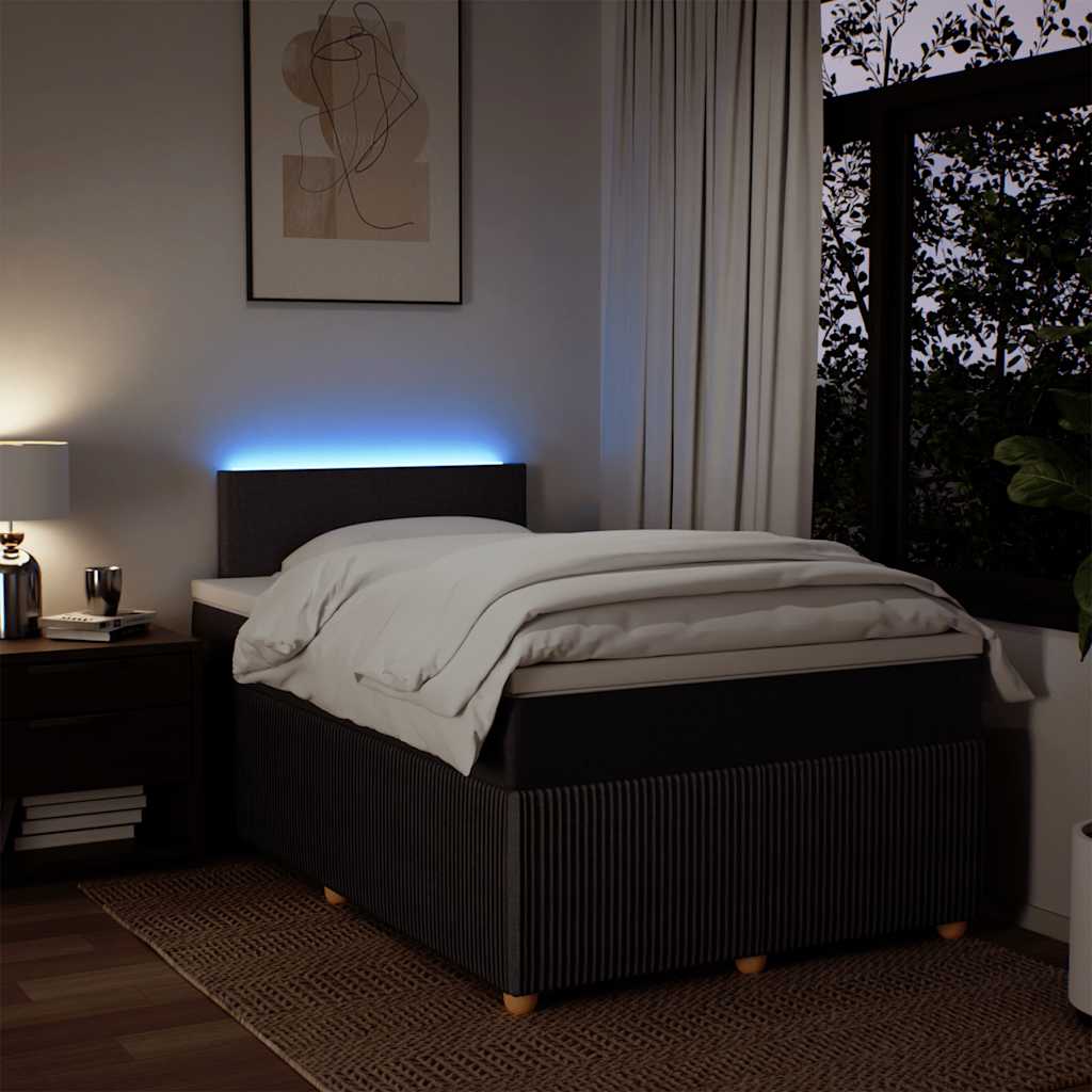 Sommier à lattes de lit avec matelas Marron foncé 120x200 cm - XIOS