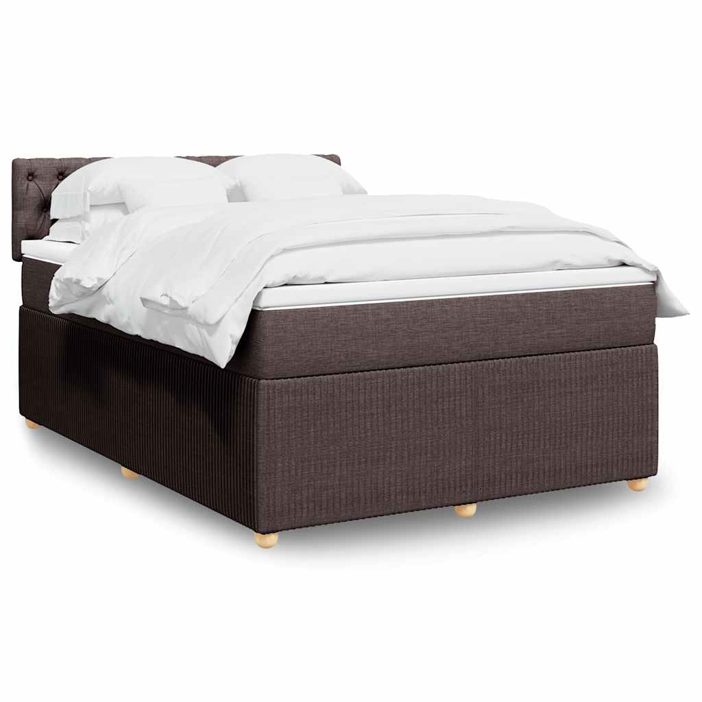 Sommier à lattes de lit avec matelas Marron foncé 160x200 cm - XIOS