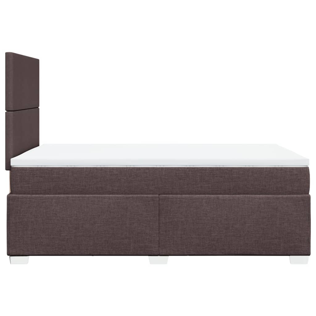 Sommier à lattes de lit avec matelas Marron foncé 120x200 cm - XIOS