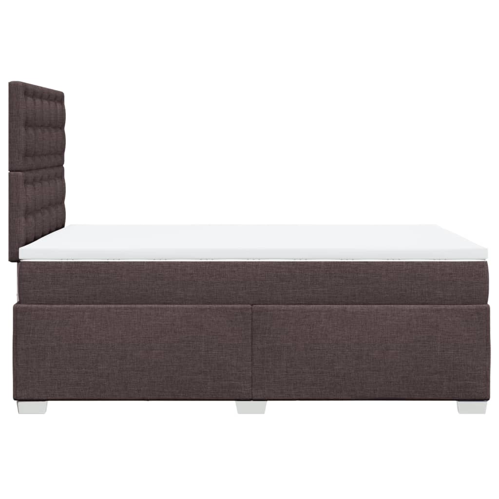Sommier à lattes de lit avec matelas Marron foncé 120x200 cm - XIOS