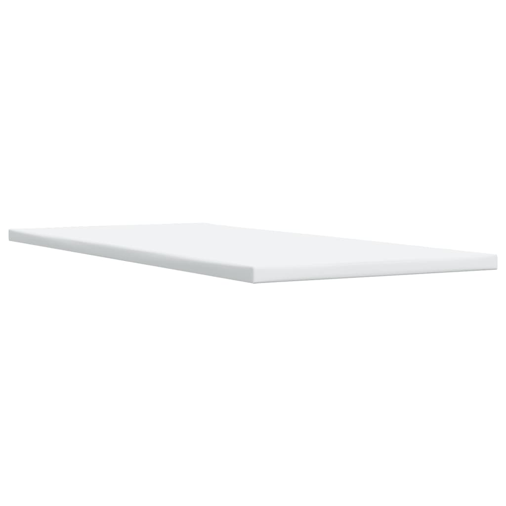 Sommier à lattes de lit avec matelas Noir 90x190 cm Similicuir - XIOS
