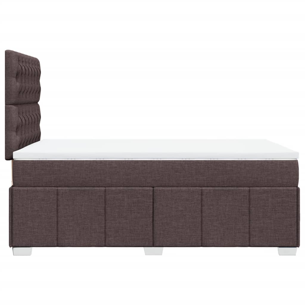 Sommier à lattes de lit avec matelas Marron foncé 120x200 cm - XIOS