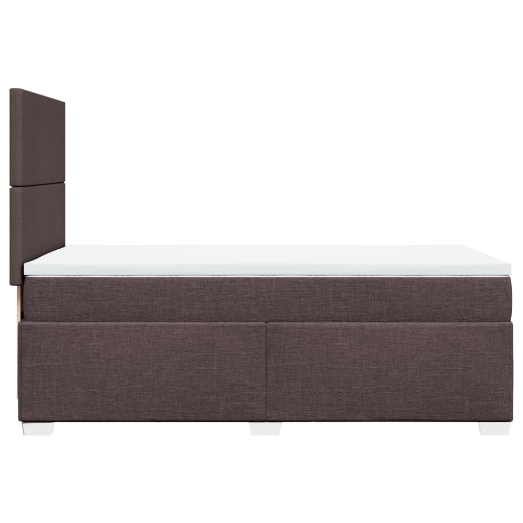 Sommier à lattes de lit avec matelas Marron foncé 90x200 cm - XIOS
