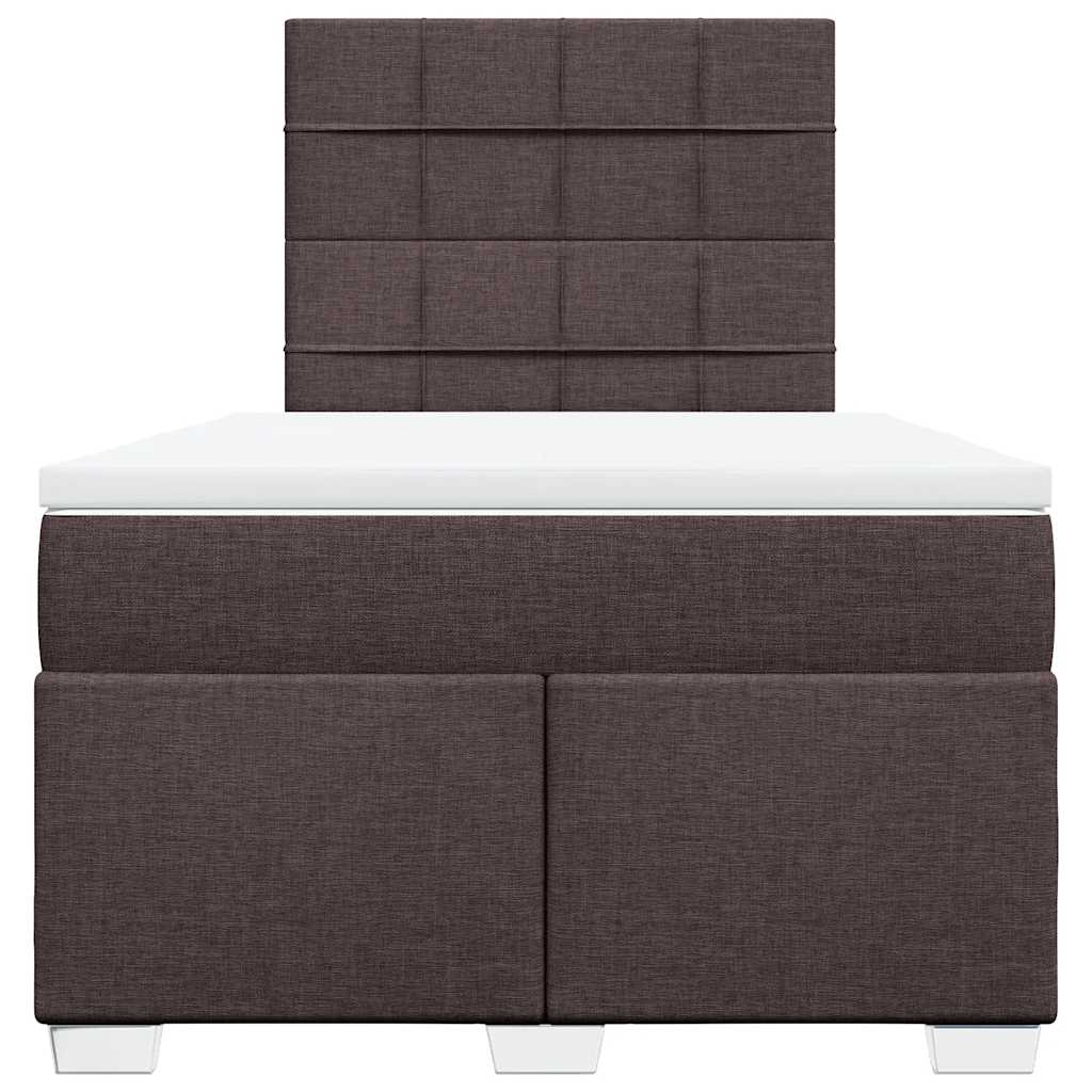 Sommier à lattes de lit avec matelas Marron foncé 120x200 cm - XIOS