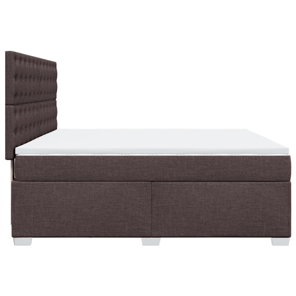 Sommier à lattes de lit avec matelas Marron foncé 180x200 cm - XIOS