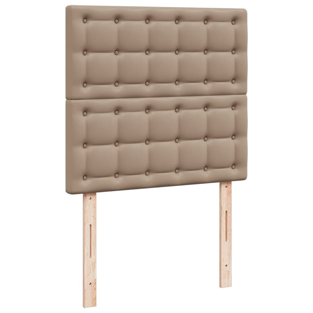 Sommier à lattes de lit avec matelas Cappuccino 90x200 cm - XIOS