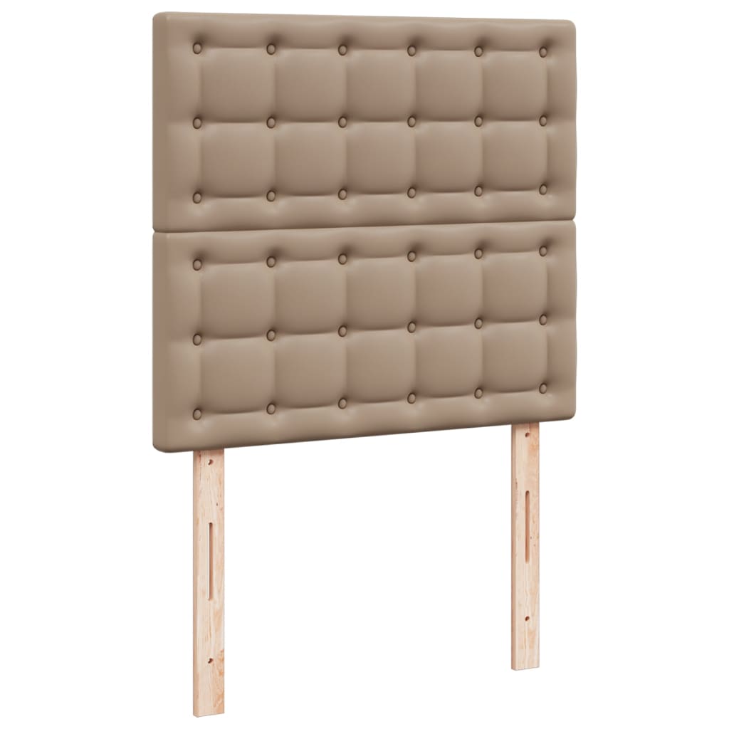 Sommier à lattes de lit avec matelas Cappuccino 100x200 cm - XIOS