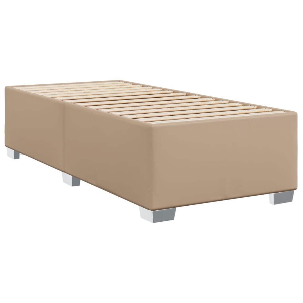 Sommier à lattes de lit avec matelas Cappuccino 100x200 cm - XIOS