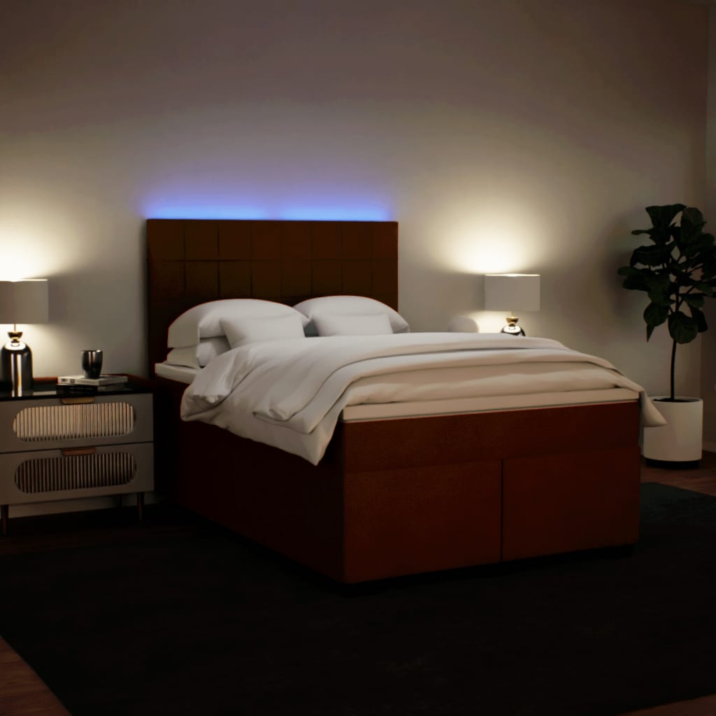 Sommier à lattes de lit avec matelas Rose 140x200 cm Velours - XIOS